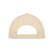 Бейсболка SUNNY, 5 клиньев, застежка на липучке Бежевый