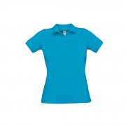 Поло женское Safran Pure/women ярко-бирюзовый