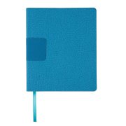 Бизнес-блокнот TWEEDI,формат B6+, в линейку Голубой