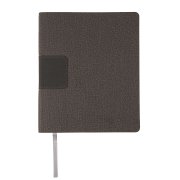 Бизнес-блокнот TWEEDI,формат B6+, в линейку Серый