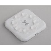 Беспроводное зарядное устройство-подставка "Satellite" белый