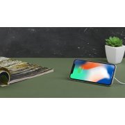 Беспроводное зарядное устройство-подставка "Satellite" белый