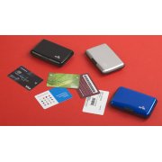 Футляр "Trust" для банковских карт и визиток с RFID - защитой синий