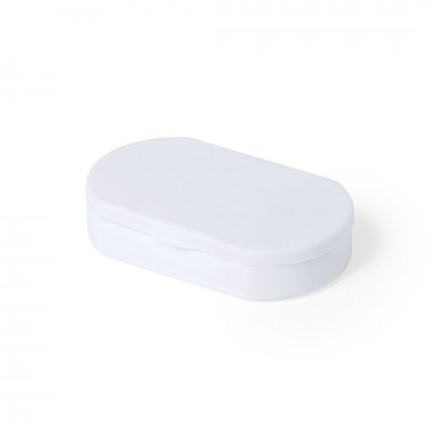 Таблетница "Pill house" с антибактериальной защитой белый