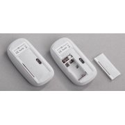 Беспроводная компьютерная мышь "Freerider" с антибактериальной защитой белый