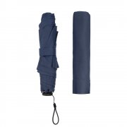 Зонт складной Luft Trek, темно-синий арт. 15056.40