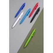 Ручка шариковая "Phil" из антибактериального пластика зеленое яблоко