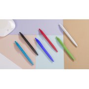 Ручка шариковая "Phil" из антибактериального пластика зеленое яблоко