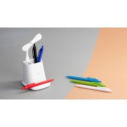 Ручка шариковая "Phil" из антибактериального пластика черный