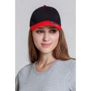 Бейсболка Ben Loyal, черная с серым