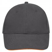 Бейсболка BUFFALO, серая с оранжевым арт. 88100799TUN Бейсболка BUFFALO, серая с оранжевым арт. 88100799TUN