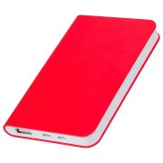 Универсальный аккумулятор "Softi" (5000mAh),красный, 7,5х12,1х1,1см, искусственная кожа,пл Красный