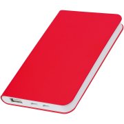 Универсальный аккумулятор "Silki" (5000mAh),красный, 7,5х12,1х1,1см, искусственная кожа,плас Красный