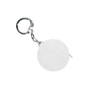 Брелок-рулетка "Земля" (1 м) белый