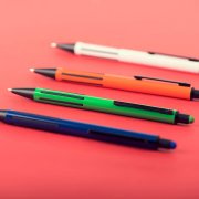 Ручка шариковая со стилусом IMPRESS TOUCH, прорезиненный грип зеленый арт. 40304/15