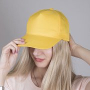 Бейсболка HIT, 5 клиньев, застежка на липучке Зеленый