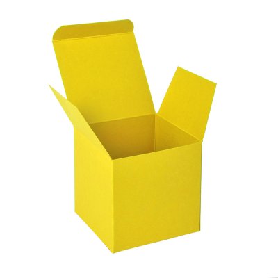 Коробка подарочная CUBE Жёлтый