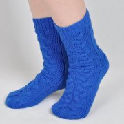 Носки подарочные "Irish", темно-синий_М, акрил Синий