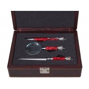 Набор «Принц Уэльский»: ручка, лупа, нож для бумаг