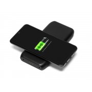 Беспроводное портативное зарядное устройство с зарядной станцией "UnIQ", 10000 mAh