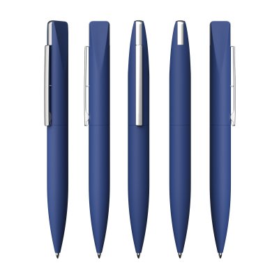 Ручка шариковая "Callisto" с флеш-картой 32Gb, покрытие soft touch темно-синий
