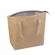 Сумка-холодильник "Craft big" из бумаги натуральный