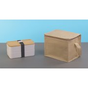 Сумка-холодильник "Craft small" из бумаги натуральный