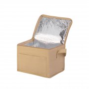 Сумка-холодильник "Craft small" из бумаги натуральный