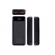 Внешний аккумулятор с дисплеем, 20000 mAh
