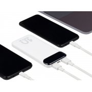 Внешний аккумулятор с дисплеем, 10000 mAh