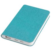 Универсальный аккумулятор "Provence" (5000mAh),голубой,7,5х12,1х1,1см, искусственная кожа,пл Голубой