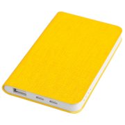 Универсальный аккумулятор "Provence" (5000mAh),желтый, 7,5х12,1х1,1см, искусственная кожа,пл Жёлтый