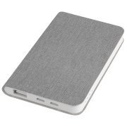 Универсальный аккумулятор "Provence" (5000mAh),светло-серый,7,5х12,1х1,1см, искусственная ко Серый