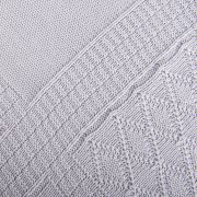 Плед LYKKE MIDI, серый, шерсть 30%, акрил 70%, 150*200 см Серый