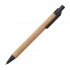 Ручка шариковая YARDEN, черный, натуральная пробка, пшеничная солома, ABS пластик, 13,7 см Черный