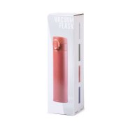 Термос вакуумный POLTAX, нержавеющая сталь Красный