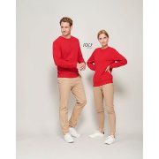 Толстовка свитшот унисекс COMET 280 из органического хлопка Белый арт. 703574.102