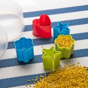 Формочки для печенья KENZZO (5 шт) в коробке,  пластик разные цвета арт. 344668