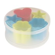 Формочки для печенья KENZZO (5 шт) в коробке,  пластик разные цвета арт. 344668