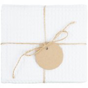 Набор кухонных полотенец Good Wipe, белый с белым арт. 11176.66