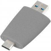 Флешка Pebble Universal, USB 3.0, серая, 64 Гб арт. 15810.04 Флешка Pebble Universal, USB 3.0, серая, 64 Гб арт. 15810.04