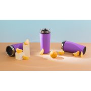 Термостакан "Европа", покрытие soft touch, 0,5 л. фиолетовый