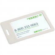 Чехол для пропуска Devon, белый арт. 10263.60