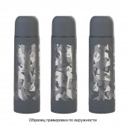 Термос "Крит", покрытие soft touch, 0,5 л. серый