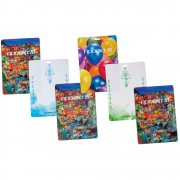 Бейдж с печатью, глянцевая ламинация