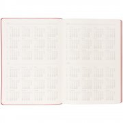 Ежедневник Flexpen Black, недатированный, черный с красным