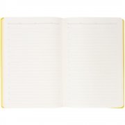 Ежедневник Flexpen Black, недатированный, черный с желтым