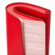 Ежедневник Neat, недатированный, красный