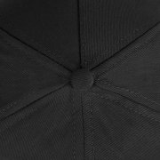 Бейсболка LIGHT, 5 клиньев, застежка на липучке Черный