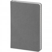 Блокнот Cluster в клетку, серый